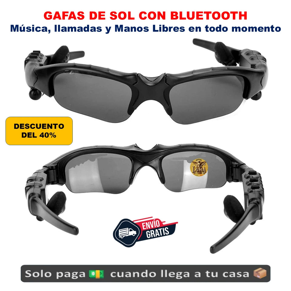 🕶️GAFAS DE SOL CON BLUETOOTH | Música MP3, llamadas y Manos Libres en todo momento.