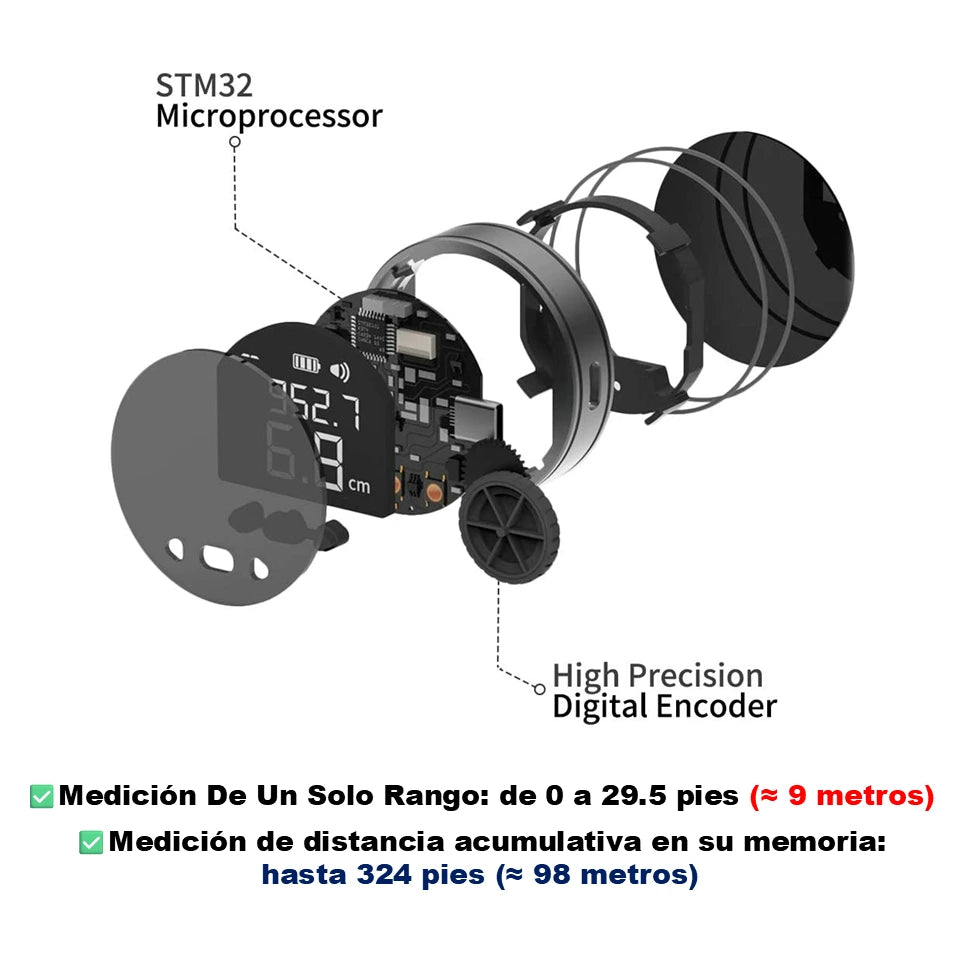 ⚡Metro Digital con Pantalla LCD – Precisión Profesional