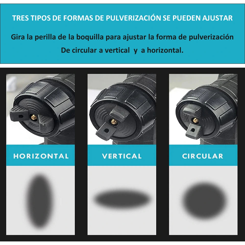 Pistola de Pintura Inalámbrica con 2 Baterías