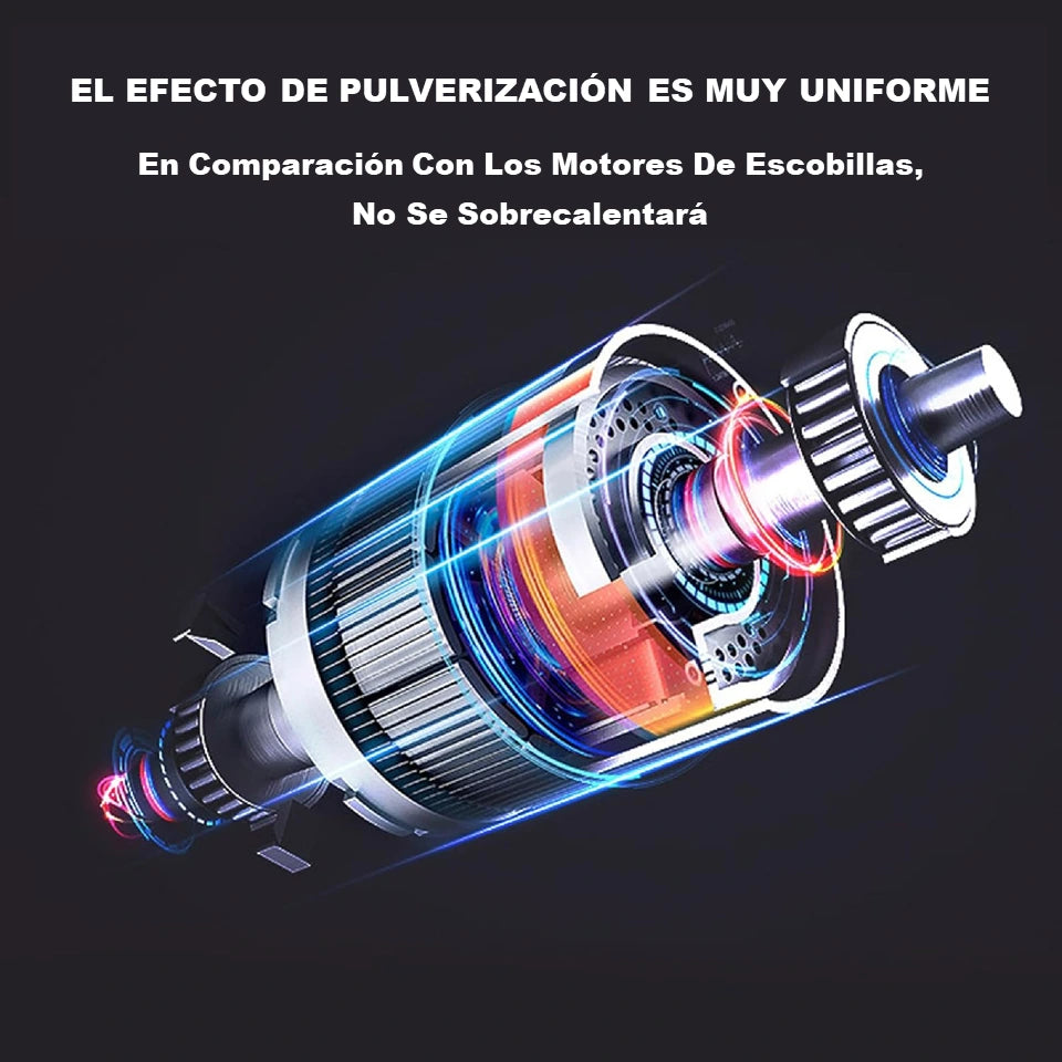 Pistola de Pintura Inalámbrica con 2 Baterías