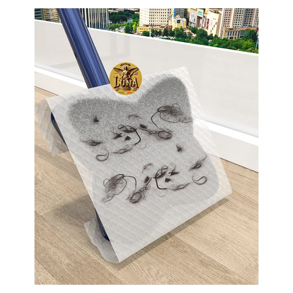 🧼Trapero Giratorio 360° Microfibra – Piso Seco y Limpieza Rápida sin Esfuerzo