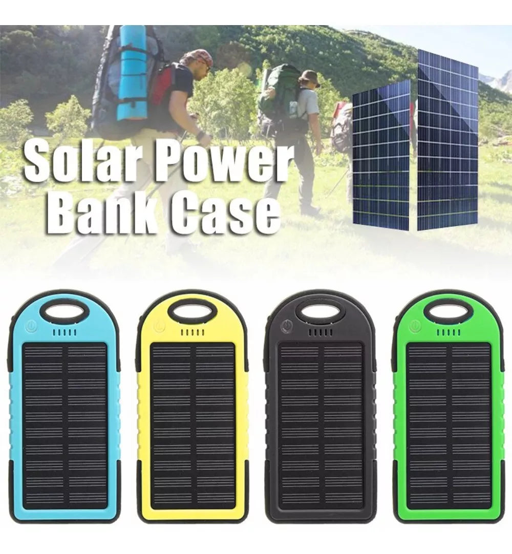 Power Bank Solar Batería Externa 5000mAh
