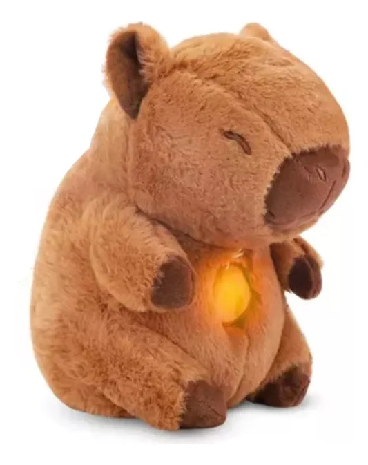Capybara Respira y Suena 25 Cm Capibara Peluche en Felpa Suave