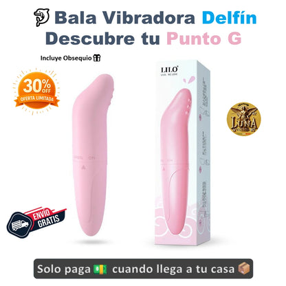 🐬Bala Vibradora Delfín | Descubre tu Punto G | Incluye Obsequio