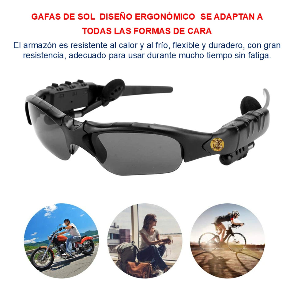 🕶️GAFAS DE SOL CON BLUETOOTH | Música MP3, llamadas y Manos Libres en todo momento.