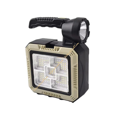 🔦Linterna Lampara Solar Power Bank + Kit De Herramientas