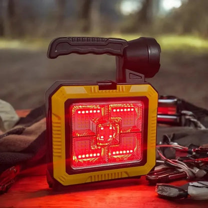 🔦Linterna Lampara Solar Power Bank + Kit De Herramientas