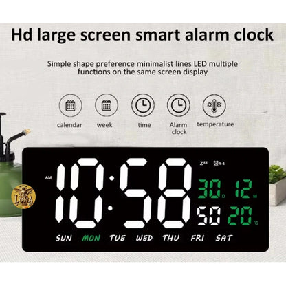 Reloj Digital Led con Calendario Fecha y Temperatura