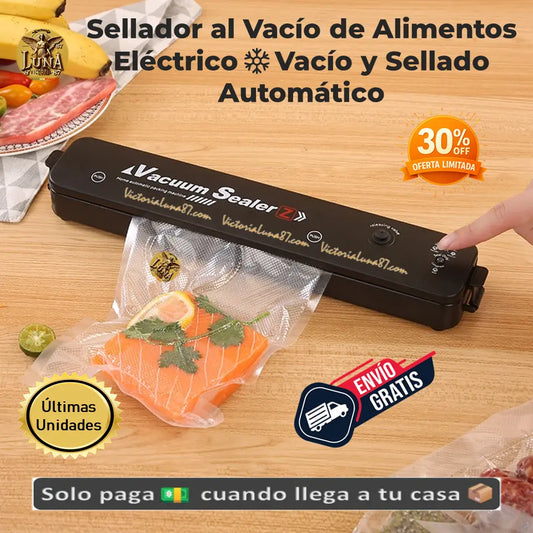 ❄️Sellador al Vacío de Alimentos Electrico | Vacío y Sellado Automatico