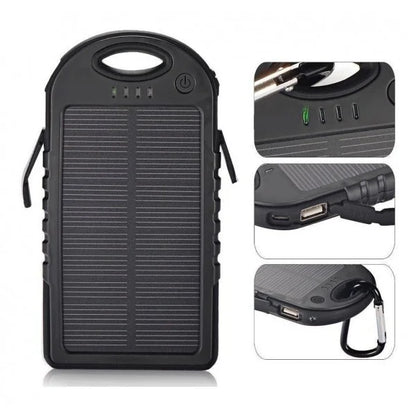 Power Bank Solar  Batería Externa 5000mAh